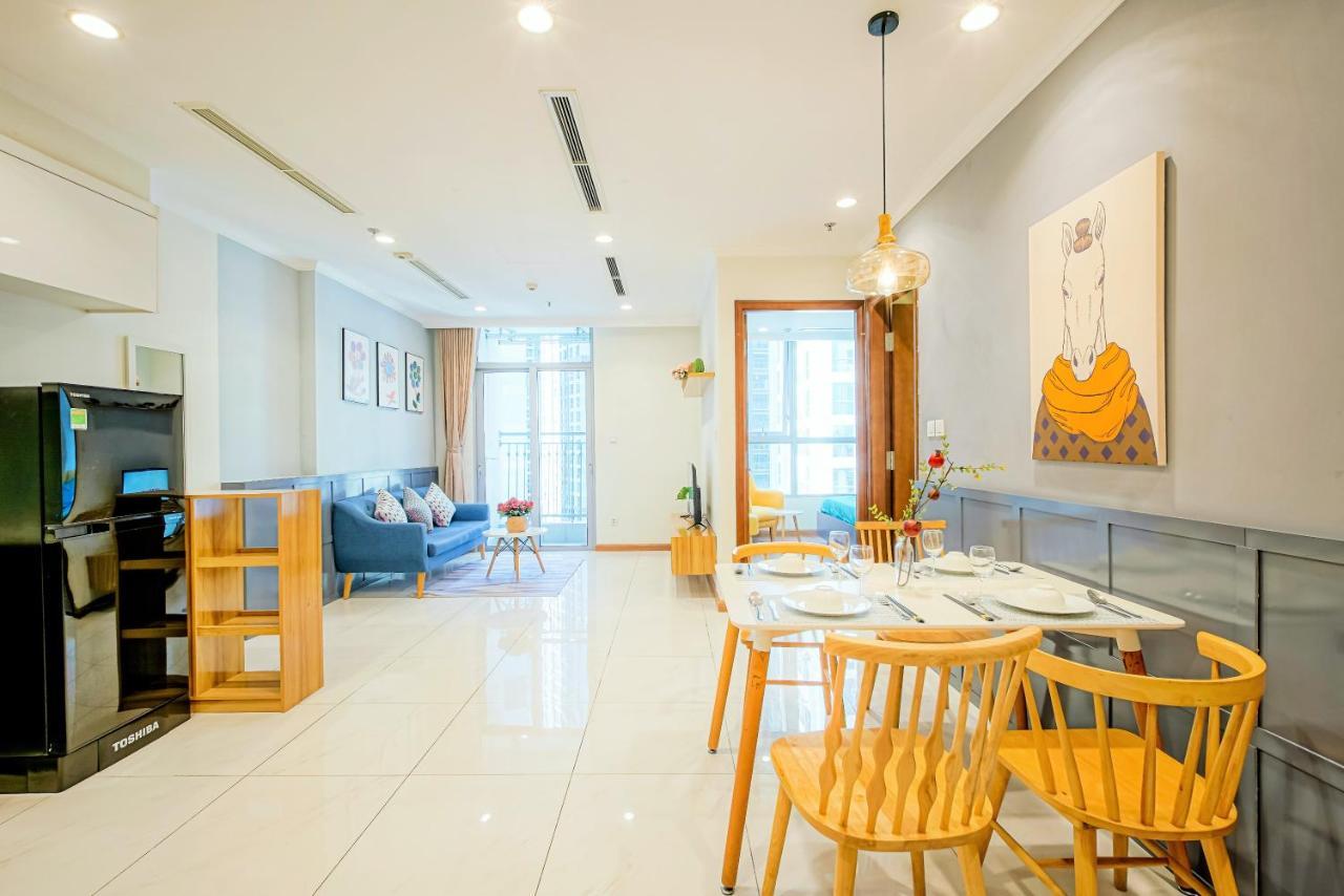 Central Apartments - Vinhomes Central Park, Landmark 81 Area & Ice Skating Rink Hô Chi Minh-Ville Extérieur photo
