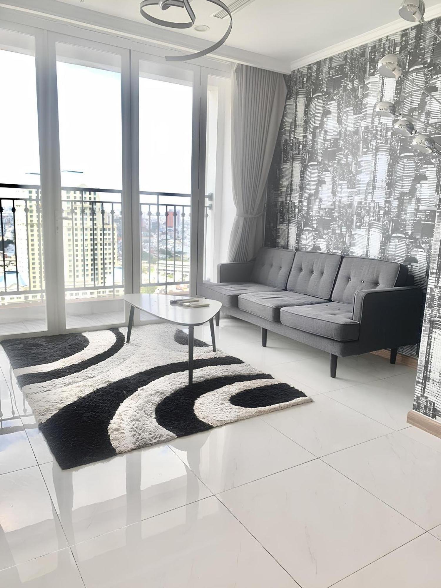 Central Apartments - Vinhomes Central Park, Landmark 81 Area & Ice Skating Rink Hô Chi Minh-Ville Extérieur photo