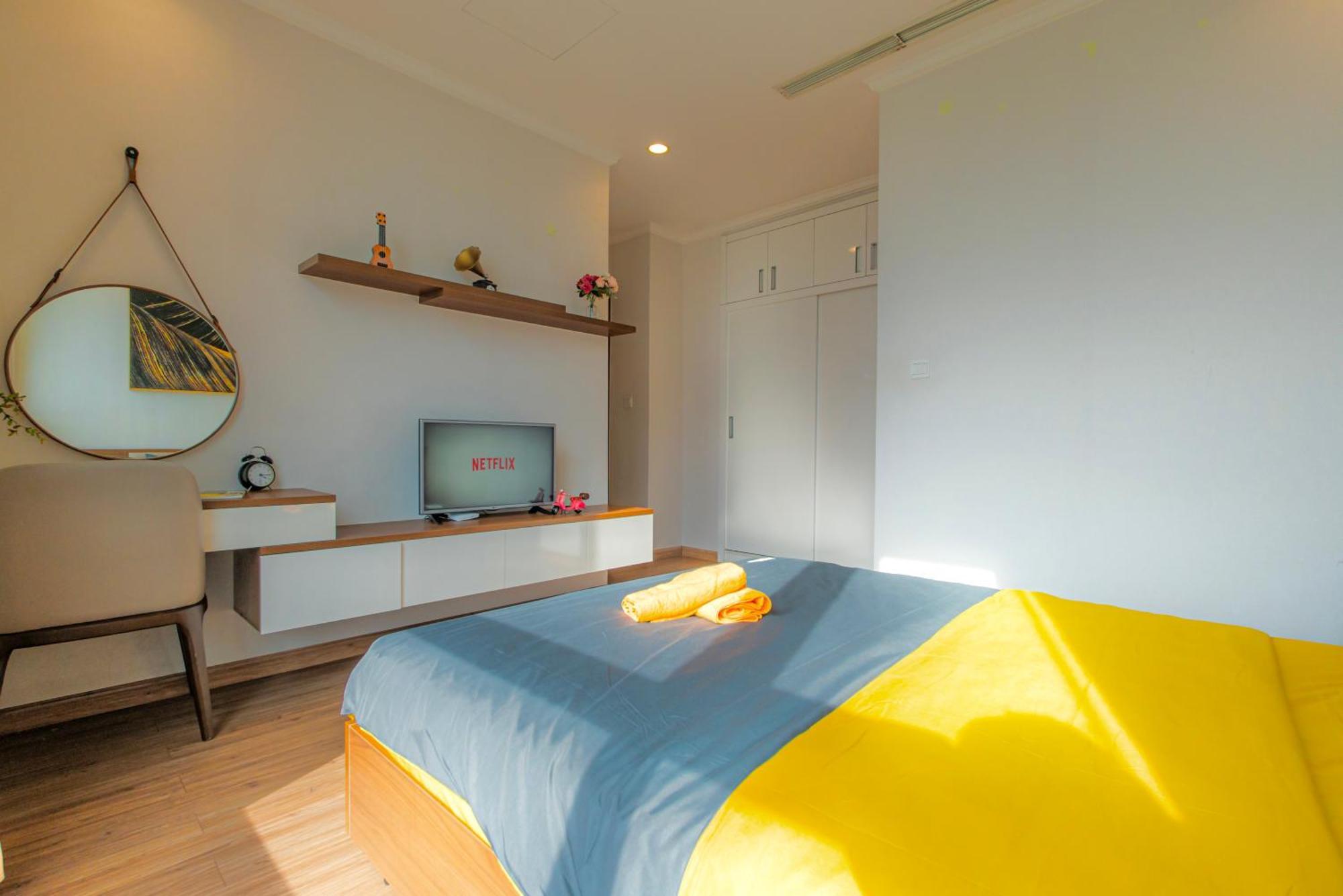 Central Apartments - Vinhomes Central Park, Landmark 81 Area & Ice Skating Rink Hô Chi Minh-Ville Extérieur photo