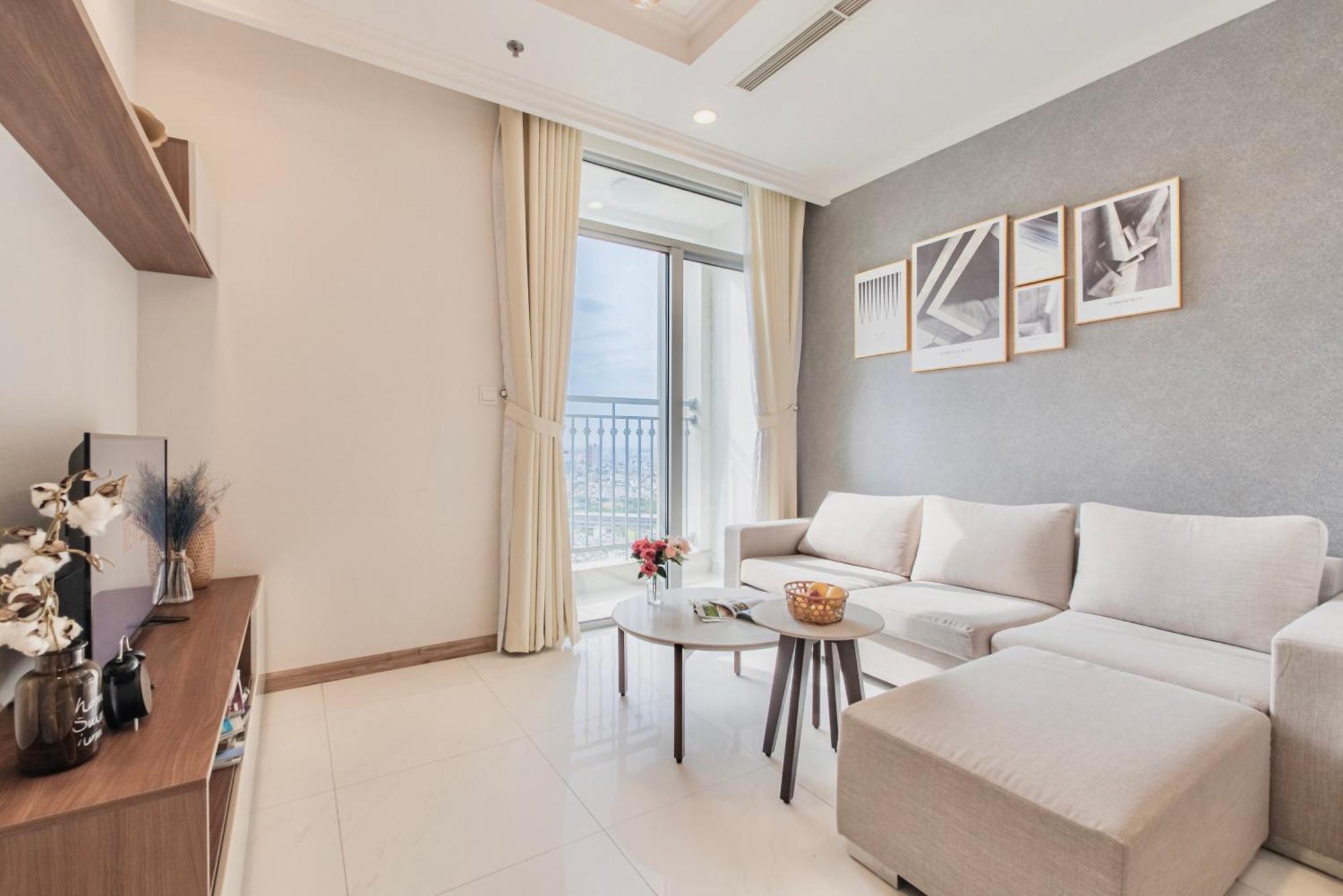 Central Apartments - Vinhomes Central Park, Landmark 81 Area & Ice Skating Rink Hô Chi Minh-Ville Extérieur photo